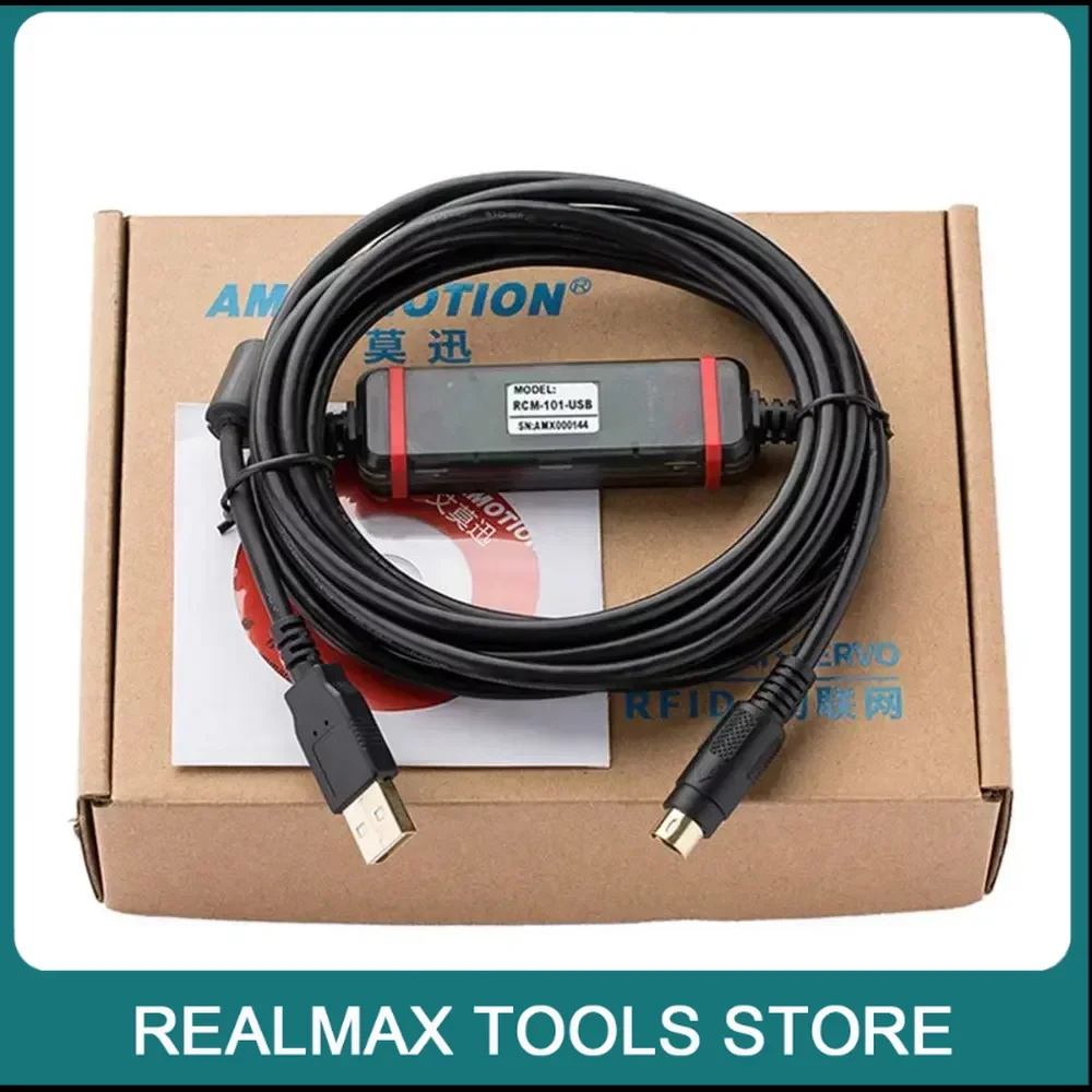 

CNC RCM-101-USB Programming Cable Suitable IAI Electirc Cylinder Driver ACON/PCON/SCON PLC Debugging Cable