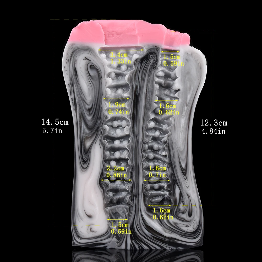 لوك-الاستمناء السيليكون الناعم للرجال ، ألعاب جنسية للذكور ، ستروكر مع الحصان ، كس ، الحمار
