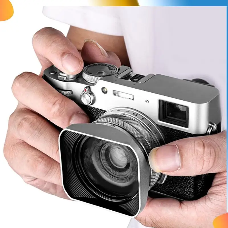 

B48A Lens Hood Shade Protector Forfuji X100 Series Replaces Len Hood Forx100vi, X100V, X100F, X100T, X100S