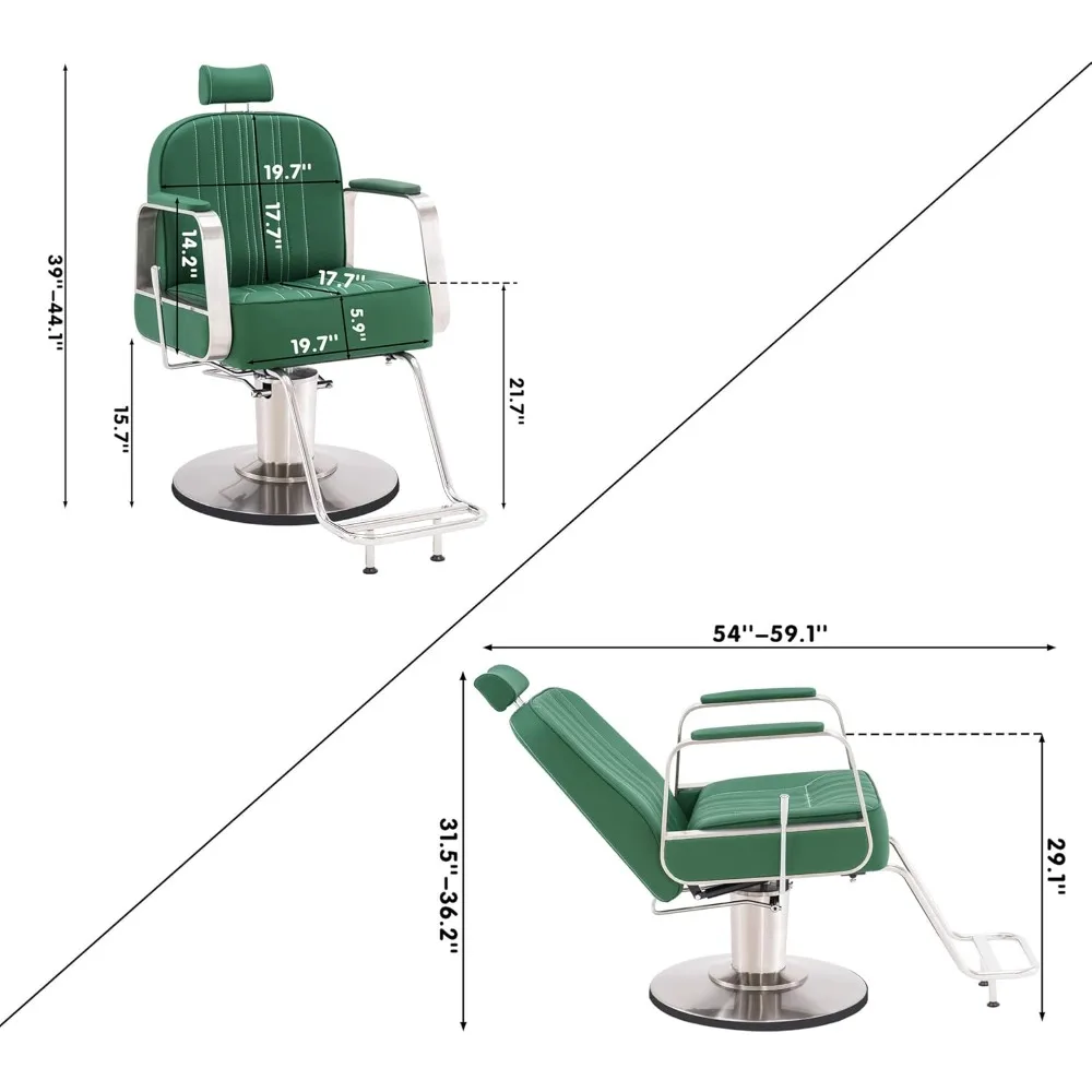 Salon Chair for Hair Stylist, All Purpose Hydraulic Barber Styling Chair, Beauty Spa Equipment 8548.