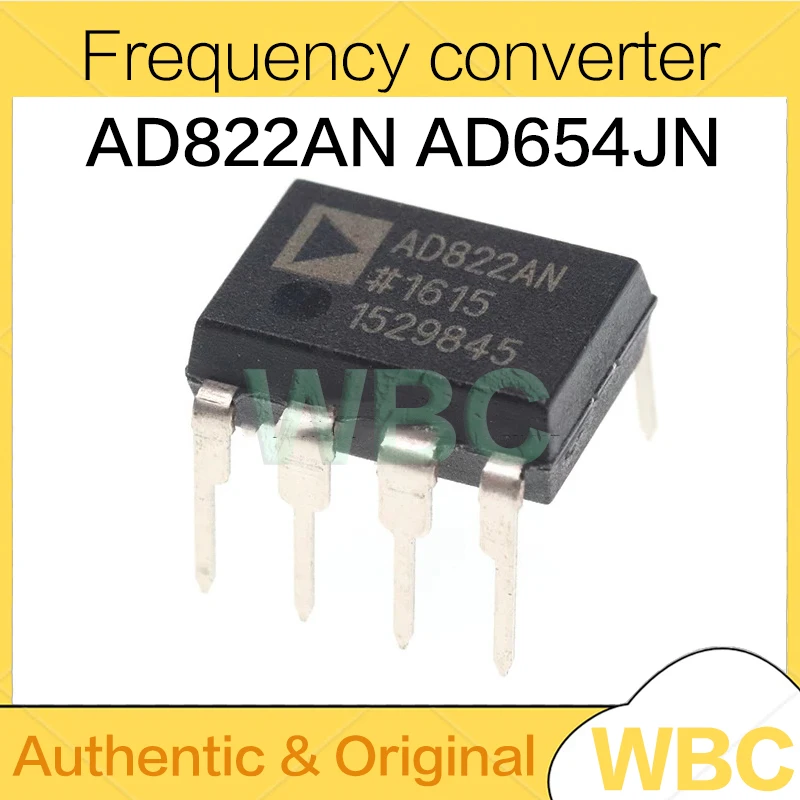 10Pcs/Lot AD822AN AD654JN AD654 DIP-8 Frequency converter new orignial