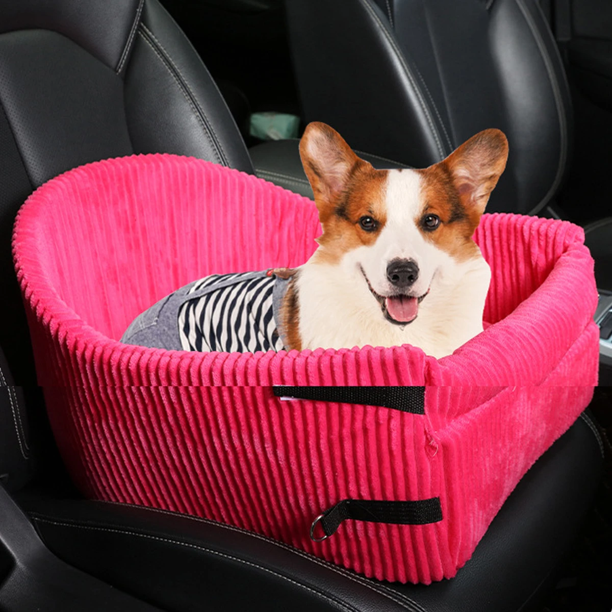 Wear-resistant Dog Car Seat Covers Pet Comfortable Car Protection Bed for Dog Carrier Bag Washable Conveyors and Travel Products