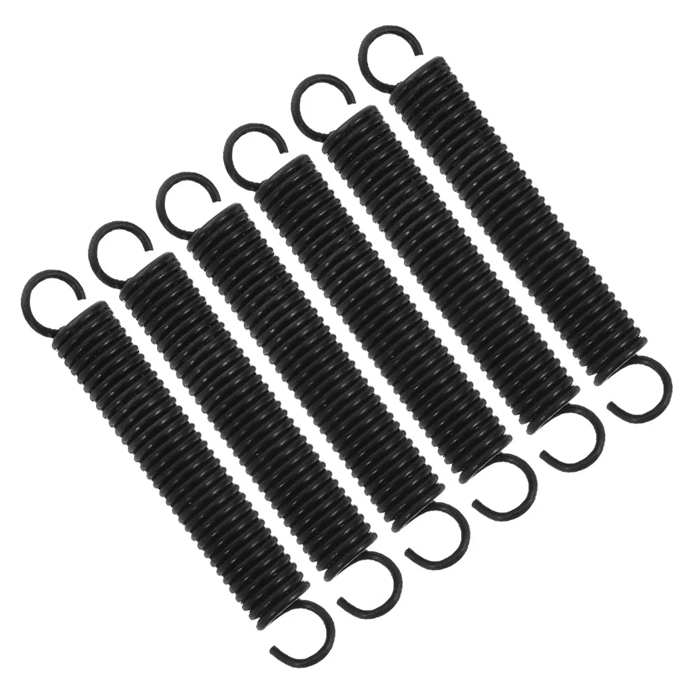 

6 Pcs High Branch Shears Spring Carabiner Clips Heavy Duty Bag Compression Pusher Springs Stainless Steel Door Assortment
