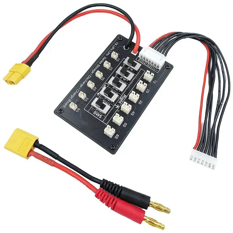 FEDI-2X 1S Lipo Lithium Battery Serial Charging Board Blade Inductrix Ultra Micro-JST-PH2.0