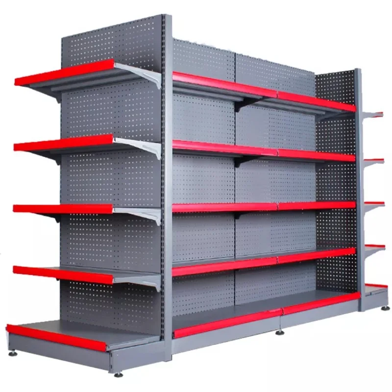 

Customize.Supermarket Store Kanice Shelf Convenience Store Gondola Rack Display Steel Groceries Shelves Racking and Shelving