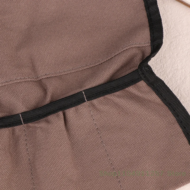 Multitasking Canvas Storage Bag With Wood Carving Tools For DIY Enthusiasts And Skilled Craftsmen