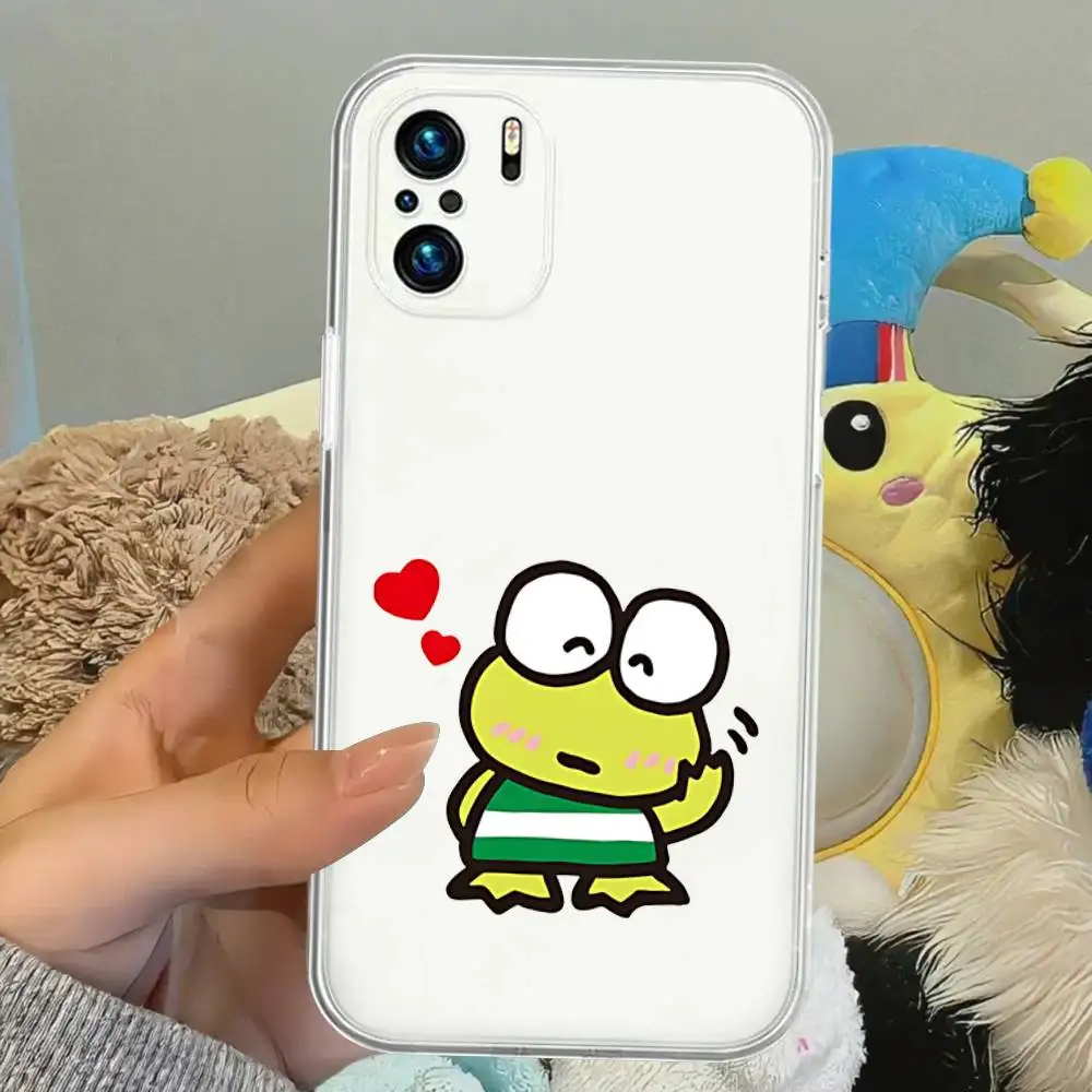 Custodia per telefono K-Keroppis per Xiaomi Mi 14 13 Pro Cover posteriore ultra trasparente per Xiomi Xiaomi 14 13P Guscio trasparente