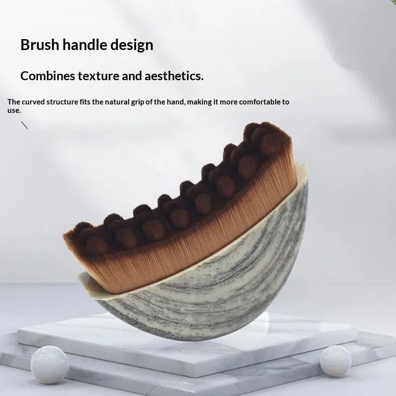 Herramienta de Escultura Facial, Cepillo de Contorno Linfático, Cepillo Facial Multifunción para Reducir la Hinchazón del Mentón, Drenaje Linfático