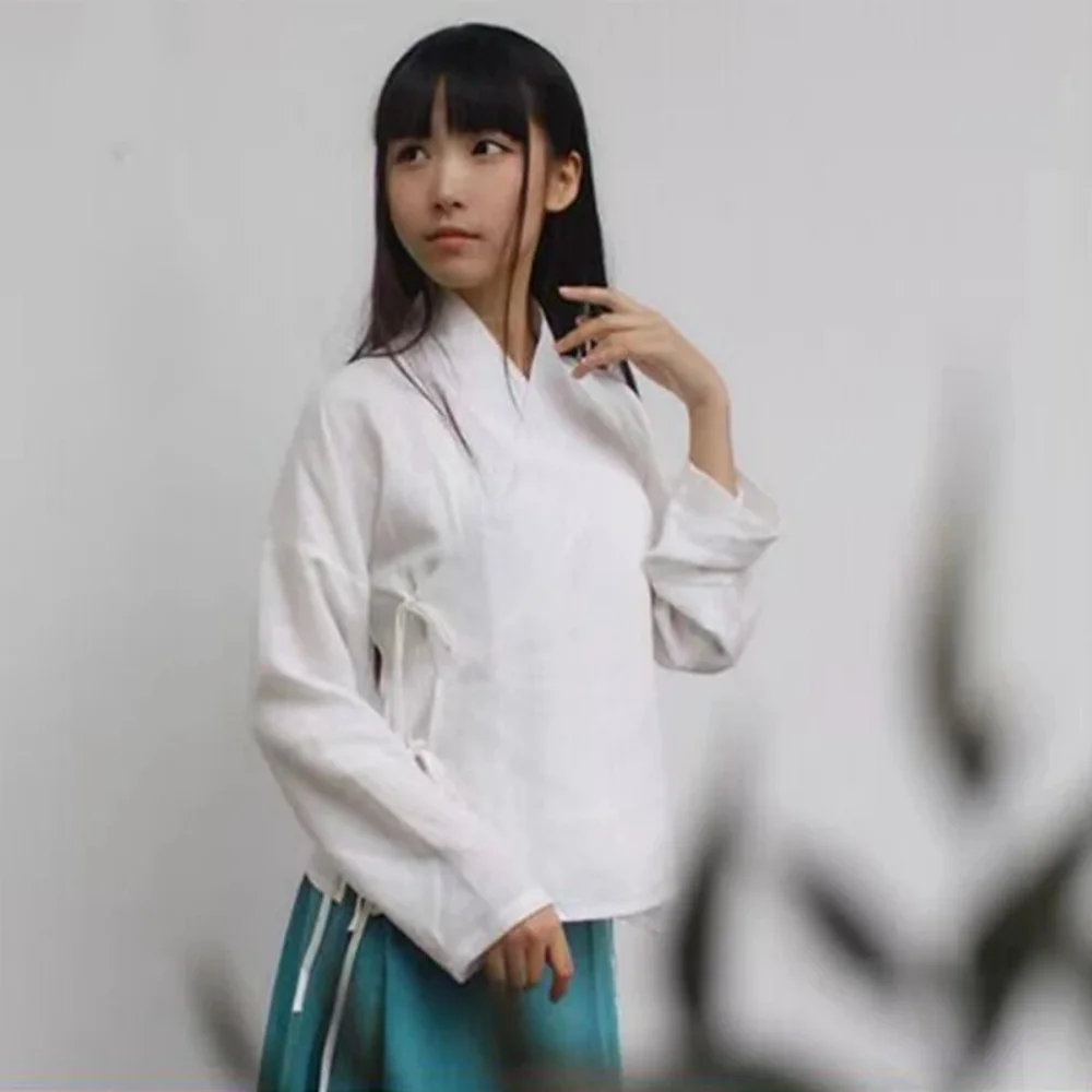Hanfu Underwear Garment Chinese Traditional Outfit Inner Wears Women Men Tang Suit Ancient Costume Ming Dynasty Sleepwear Gown