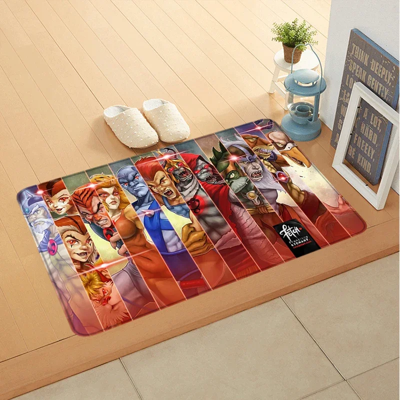 

Door Mat Welcome Thundercats Rugs Foot Mats Cute Rug Bathroom Kitchen House Entrance Prayer Carpet Hallway Living Room Floor