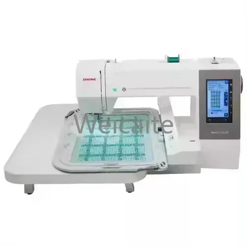 Las mejores ventas Máquina de bordar Janome-Memory Craft 550E adecuada para ropa