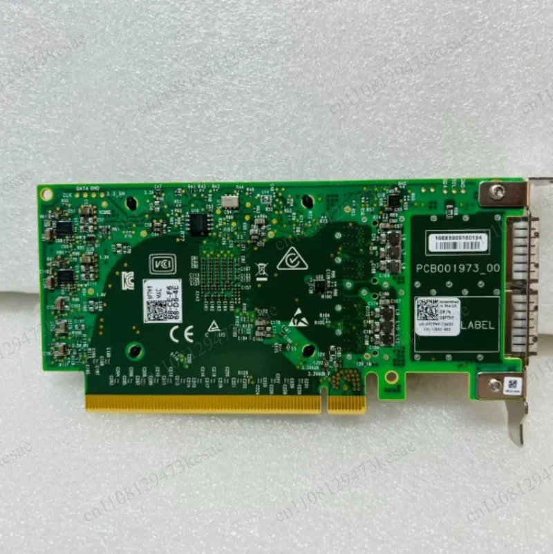 FOR Dell OEM Mellanox MCX516A-CDAT 100GbE Dual Port NIC | ConnectX-5 Ex PCIe 4.0 QSFP28