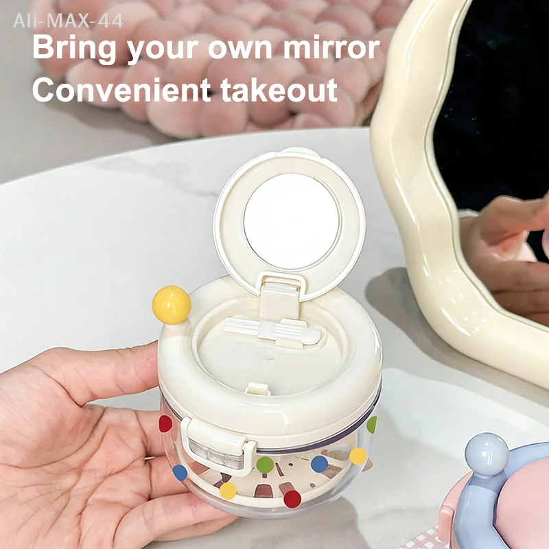 

Портативный многослойный футляр для зубных протезов с фильтром, легко моющийся, для защиты и хранения стоматологических устройств, дизайн «Мультяшный дофамин»