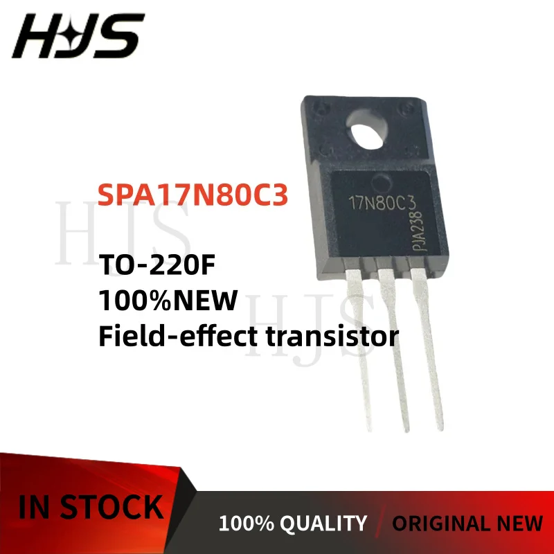 10-30Pcs Brand new SPA17N80C3 17N80C3 TO-220F Field-effect transistor In stock TO220F