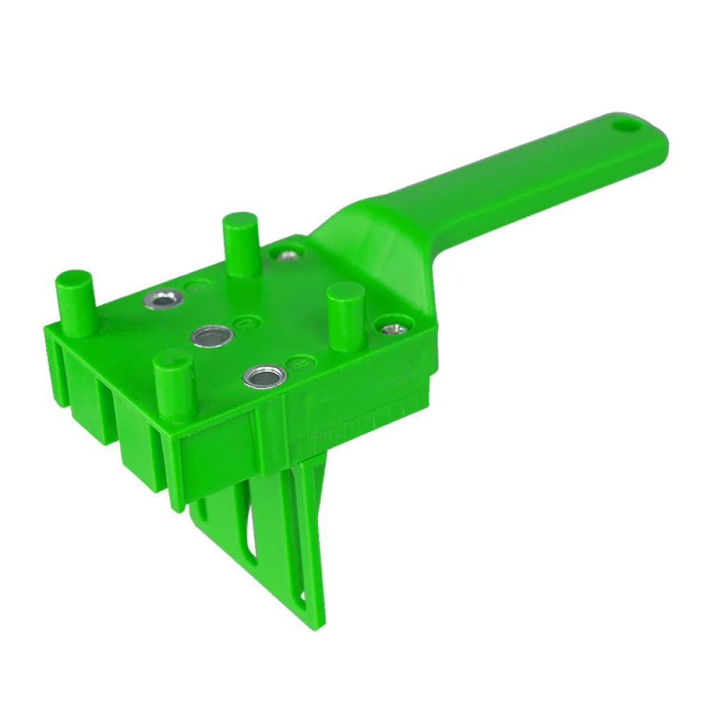 Dowel Jig Drill Guide Locator Woodworking Tool For Straight Hole Punching Cabinet Furniture Construction Carpentry Aid