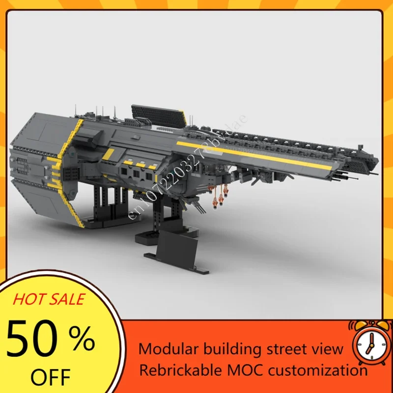 

7756PCS Helldivers 2 UCS Superdestroyer Space War Military MOC SpaceShip Battle Christmas Puzzles DIY Assembly Toy Gift