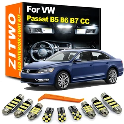ZITWO Canbus LED Interior Dome Map Reading Trunk Light Door Courtesy Bulb Kit For VW Volkswagen Passat B5 B6 B7 B8 CC 1997-2020