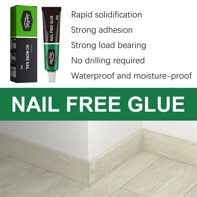 6-60g All-Purpose Glue Quick Drying Glue Strong Adhesive Sealant Fix Glue Nail Free Adhesive For Plastic Glass Metal Ceramic