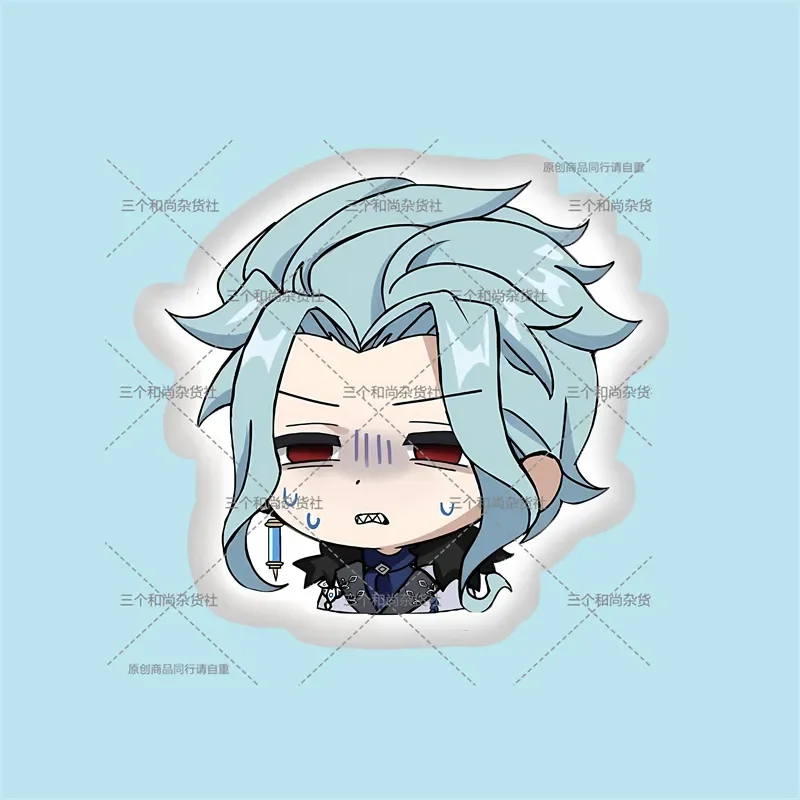 Genshin Impact Il Dottore Pantalone  Anime Cosplay Stuffed Soft Throw Pillow Sofa Back Cushion Mascot Student Fans Gift