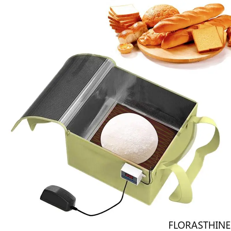 Bread Warming Box Dough Proofer with Auto Shut Off Control Temperature Fermenting Bag Fermentation Equipment for Making Bread