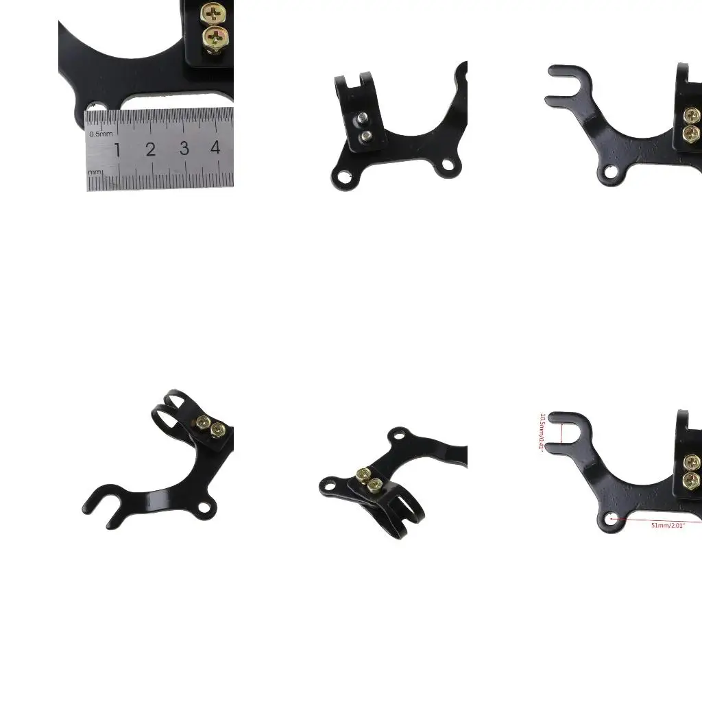 Q39E 1Pc 22MM Bike Disc Brake Bracket Frame Adaptor Mounting Holder Metal New