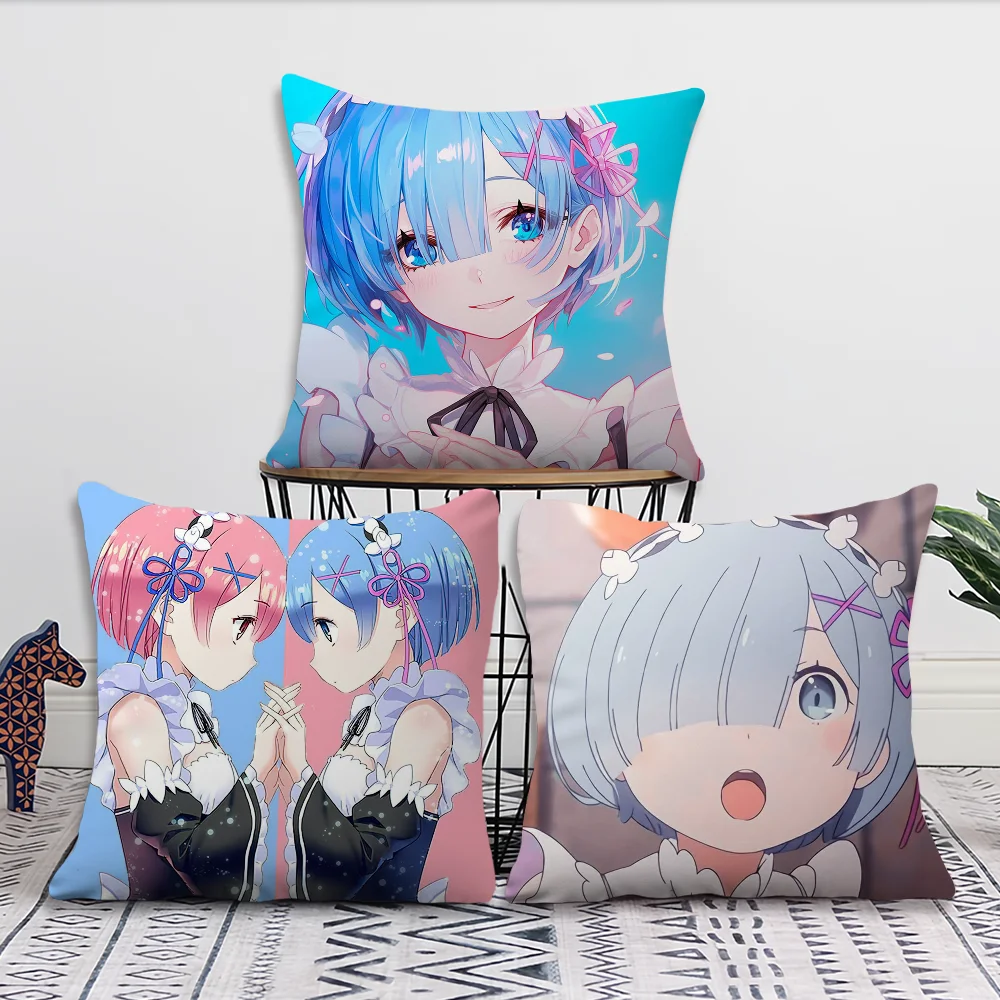 Decoration Room Home Z-Zero R-Re Sofa living Office Car Anime Nordic Simplicity Pillow Cover