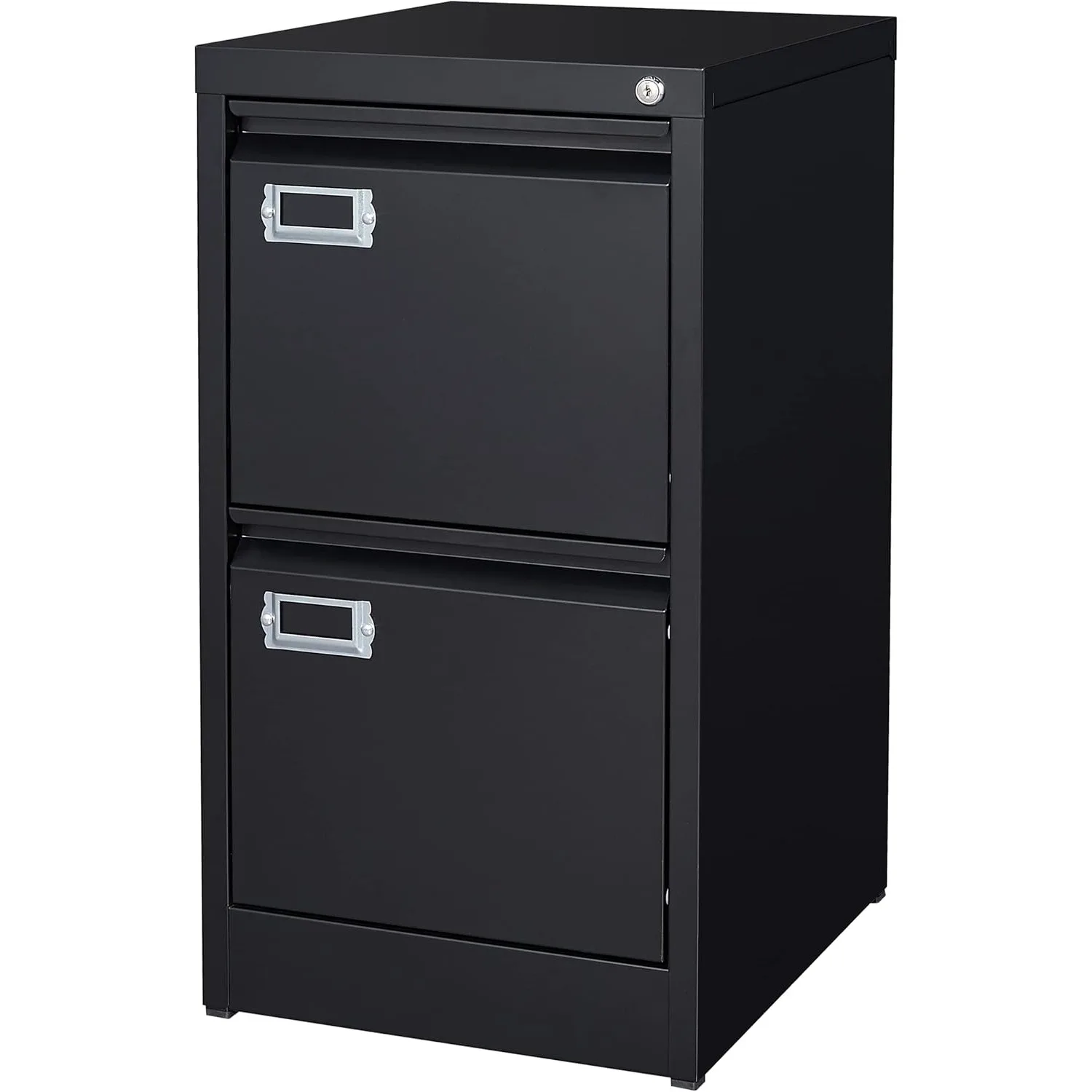 

2 file storage cabinets with lockable drawers, suitable for office and home use, A4 legal/letter size narrow, requiring assembly