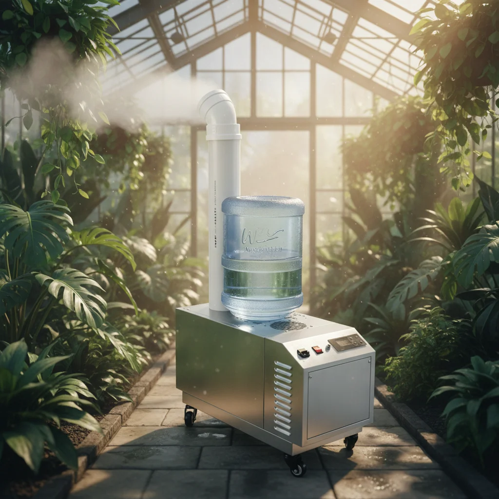 Electric Stainless Steel 3L/H-45L/H Mushroom Farming Equipment Growing Room Ultrasonic Humidifier