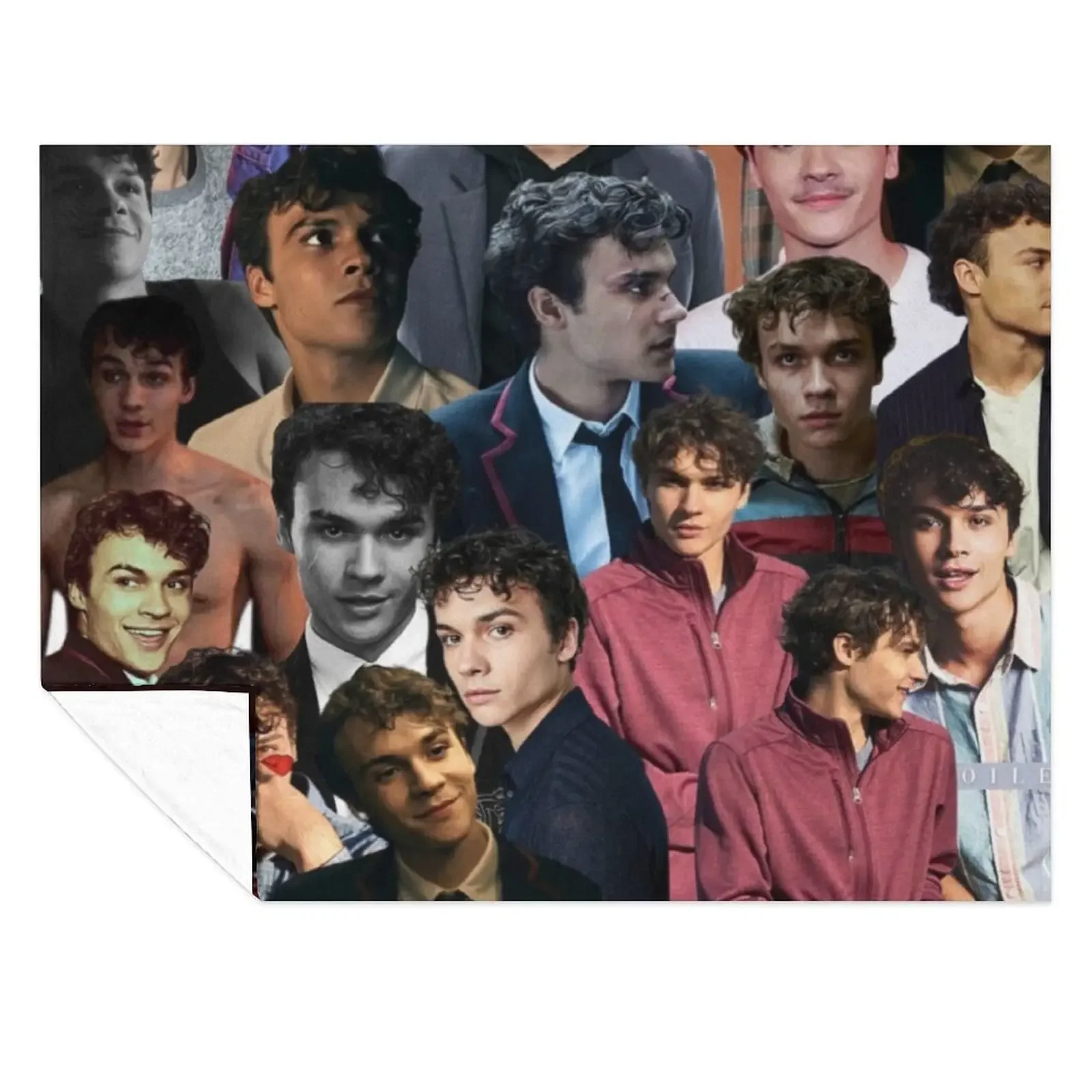 

benjamin wadsworth photo collage Throw Blanket For Sofa Thin decorative Large Thin Blankets