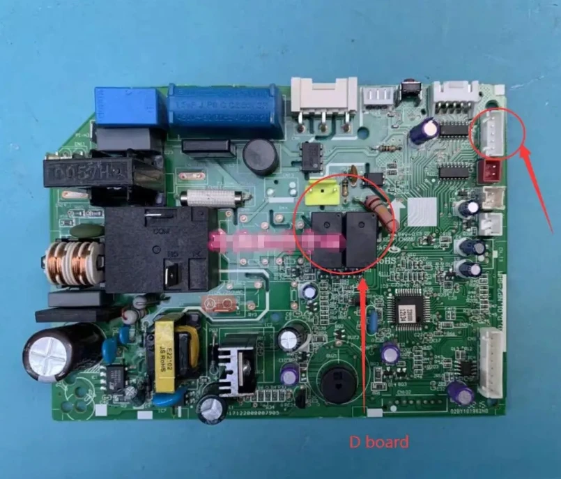 Nueva placa de control KT Midea 17122000041465   CE-KFR/35/53G/AB(CHZ) CE-KFR26G/AB(8513) KFR35G/AB(115V) 1712000007905