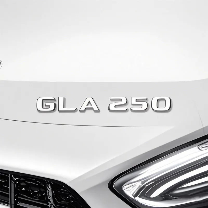 

GLA35 GLA45 GLA180 GLA200 GLA250 letter car sticker for mercedes benz GLA class refit rear boot logo trunk displacement label