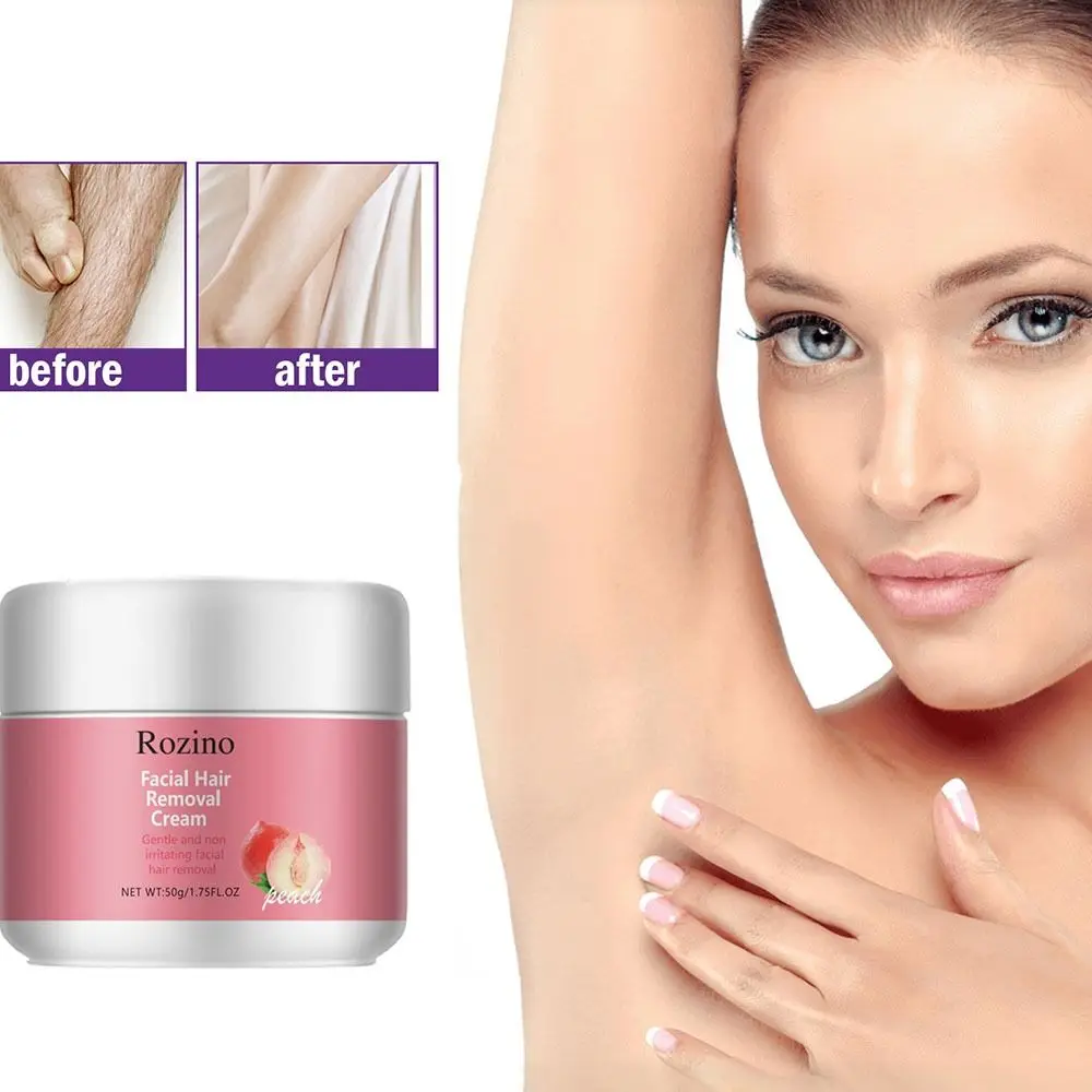 Whitening Honey Peach Hair Removal Cream Non Irritating Long-lasting Depilatory Cream Nourish No Residue Male Axilla