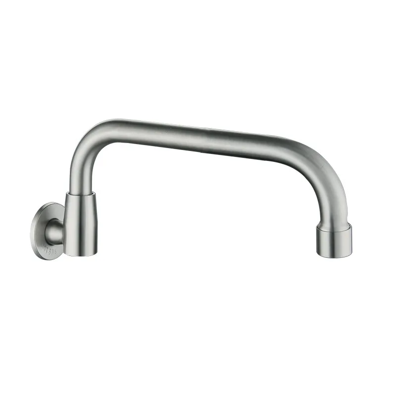SUS304 Stainless Steel Kitchen Faucets - Hotel Kitchen Stove - Semi-Automatic Tap Switch - Chef\'s Special Swing Dragon