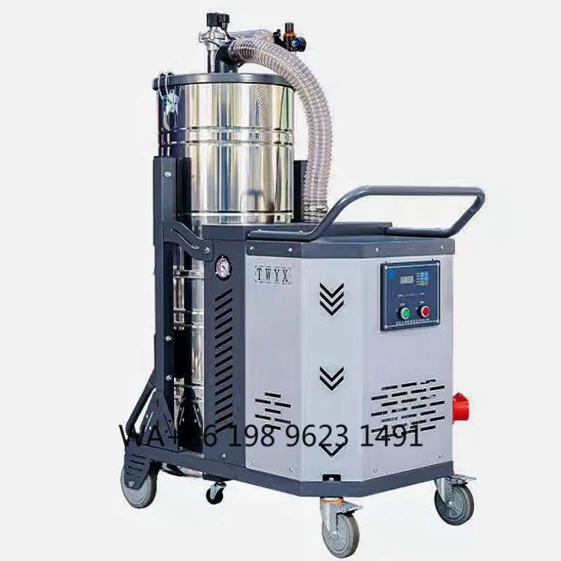 Manufacturer's High-Power 10 Three-Phase  Industrial Vacuum Cleaner Wet and Dry Heavy Duty New Condition