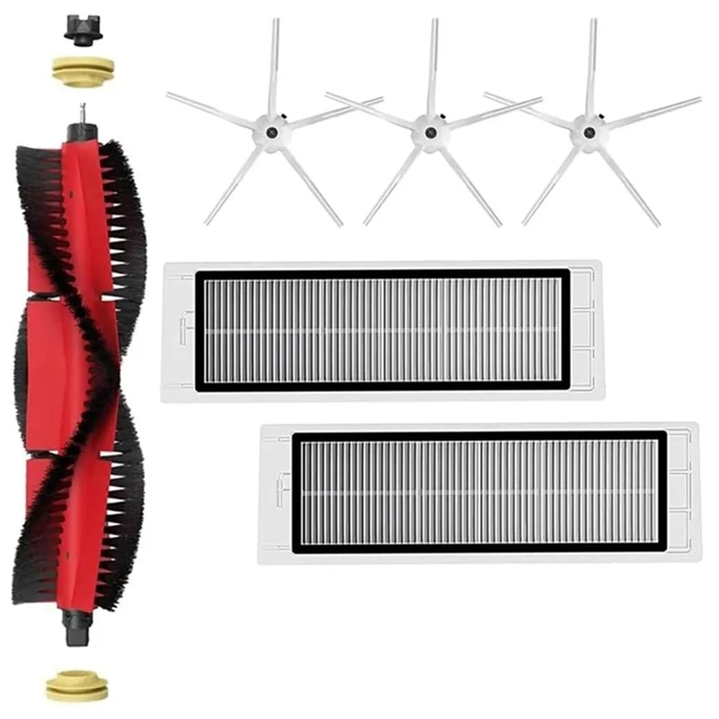

B51C Complete Side And Main Brush Filter Replacement For Xiaomi SDJQR Models & Roborock S Series
