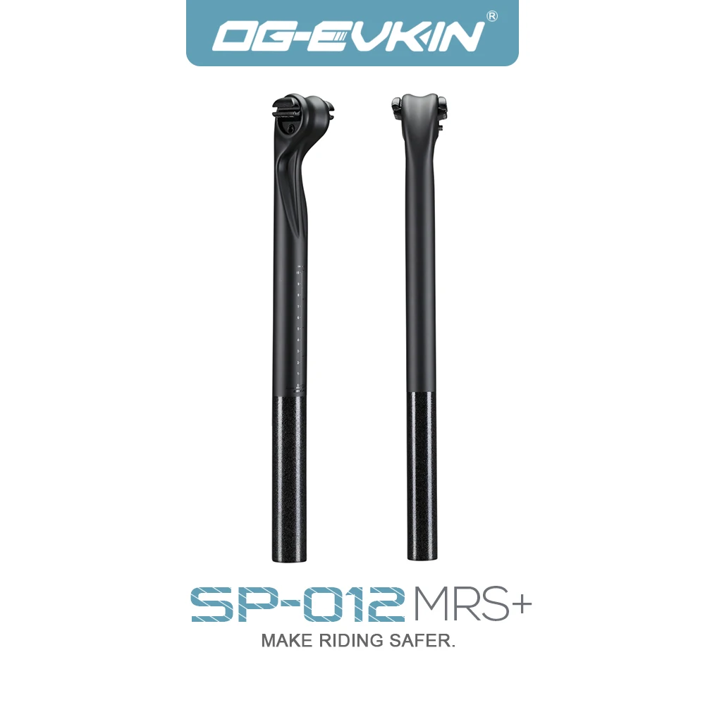 

OG-EVKIN SP-012 Carbon Seatpost 27.2/31.6MM Seat Tube Post 400mm Length Black Matte UD Bicycle Parts For Mountain Bike Road Bike