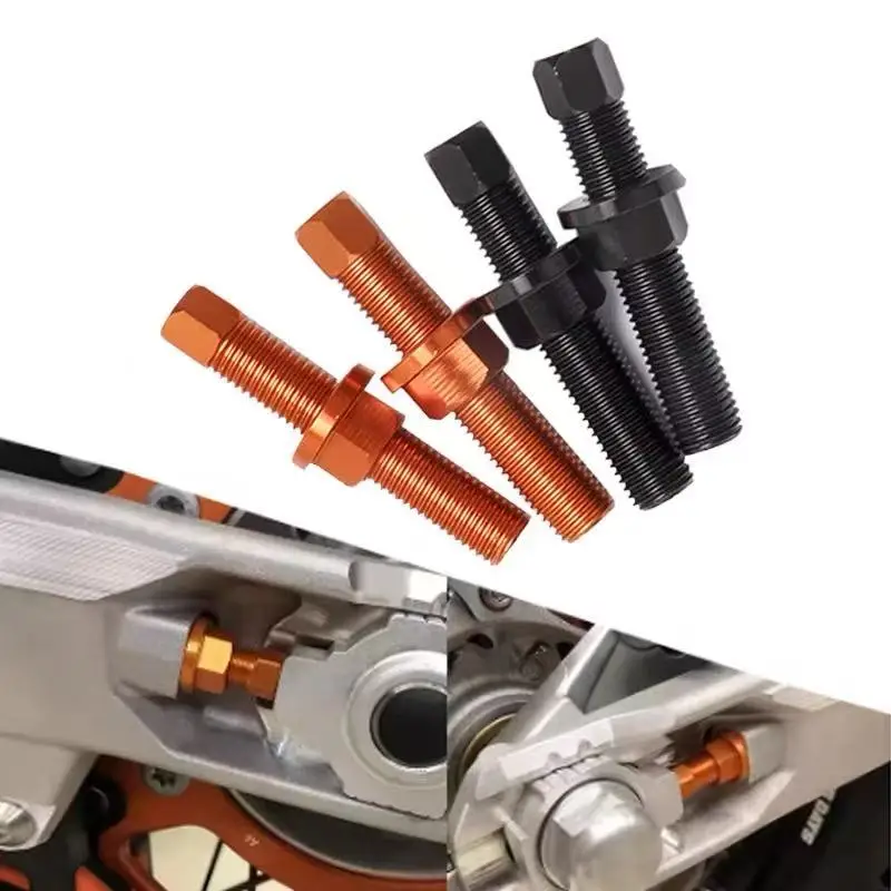 M10 Chain Axle Adjuster Bolt Nuts For KTM 690 790 890 950 990 1090 1190 1290 ADVENTURE DUKE ENDURO EXC EXC-F SX SXF XC XC-F XC-W