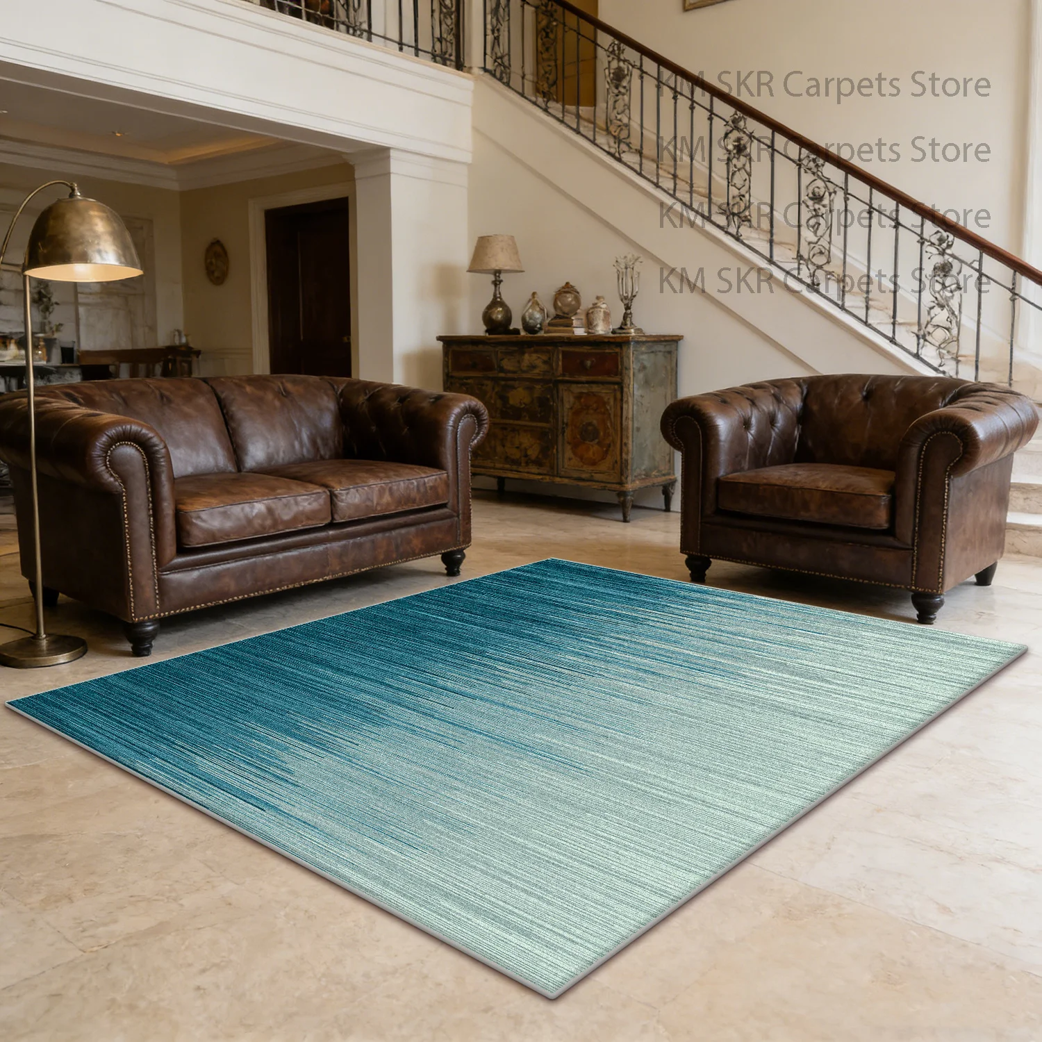 

Modern Simple Style Large Living Room Carpet Decoration Bedroom Washable Antiskid High-end Rug Soft Fluffy Dining Room Floor Mat