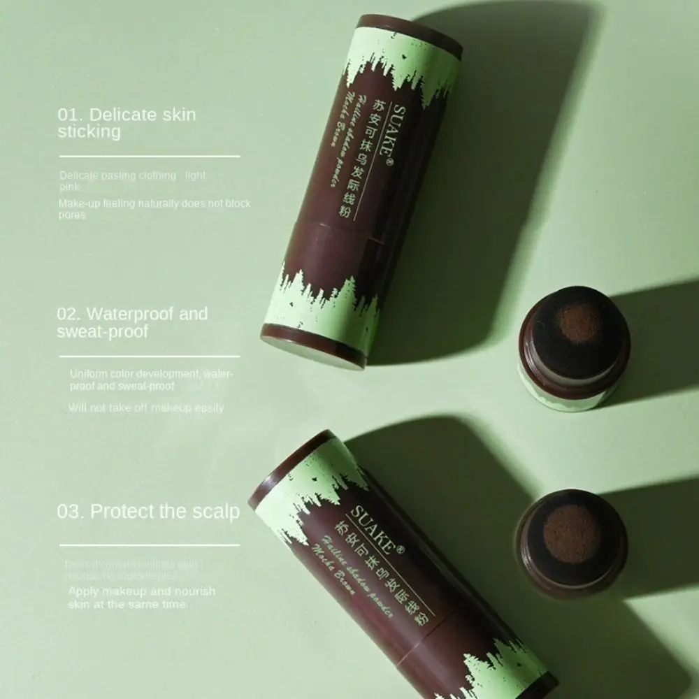 Hairline Repair Hairline Powder Pen Waterproof Long Lasting Concealer High Coverage Natural Color Forehead Trimming Powder