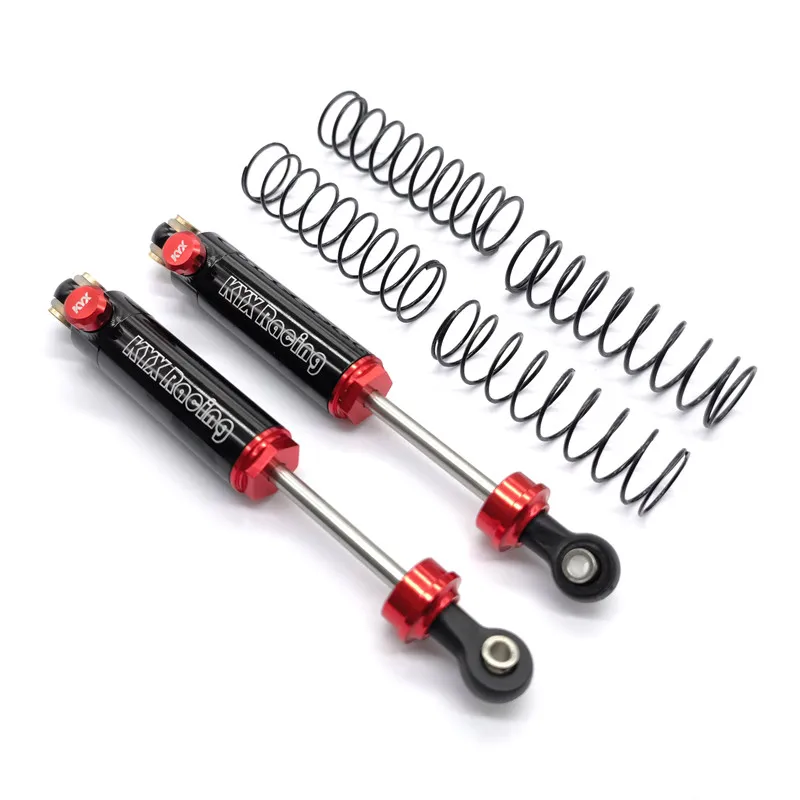 KYX Racing 98mm Metal Suspension Shock Absorber Upgrades Parts Accessories for 1/10 RC Crawler Car Axial SCX10 II SCX10 III TRX4