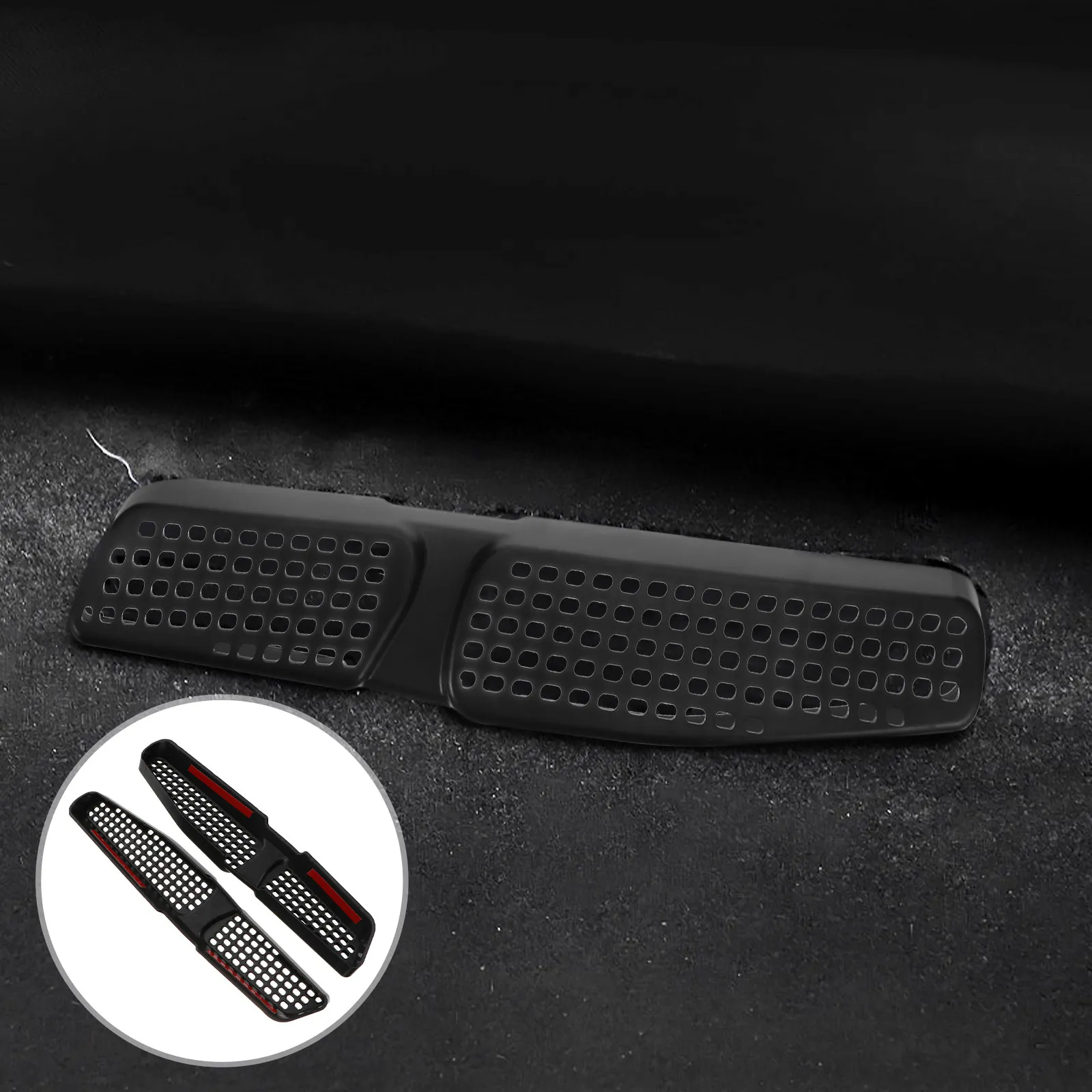 1Pair Car Seat Vent Shield Premium Plastic Air Conditioner Deflector for Vehicle Ac Outlet Protection Cover Vent Shield Car