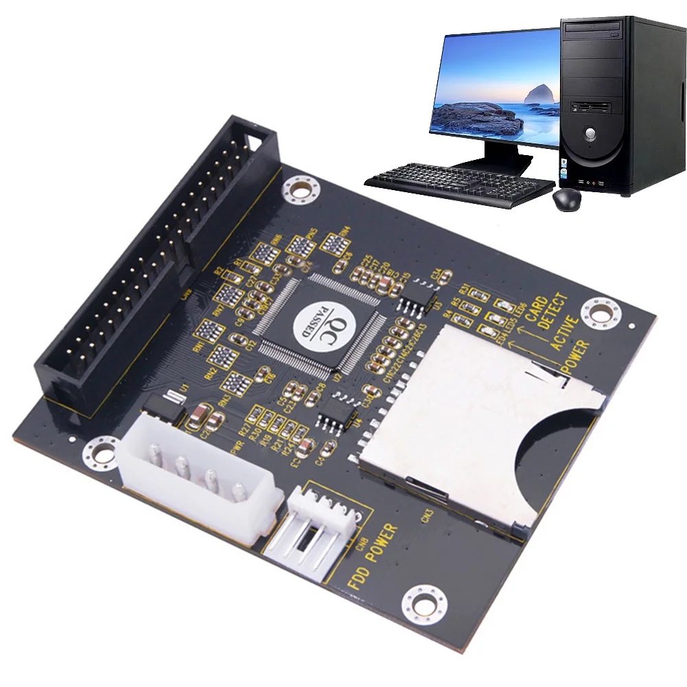 

SD-3.5 IDE Secure Digital Converter 5V SD Memory Card To IDE Hard Disk Drive Adapter Support Up To 128gb SDXD Card