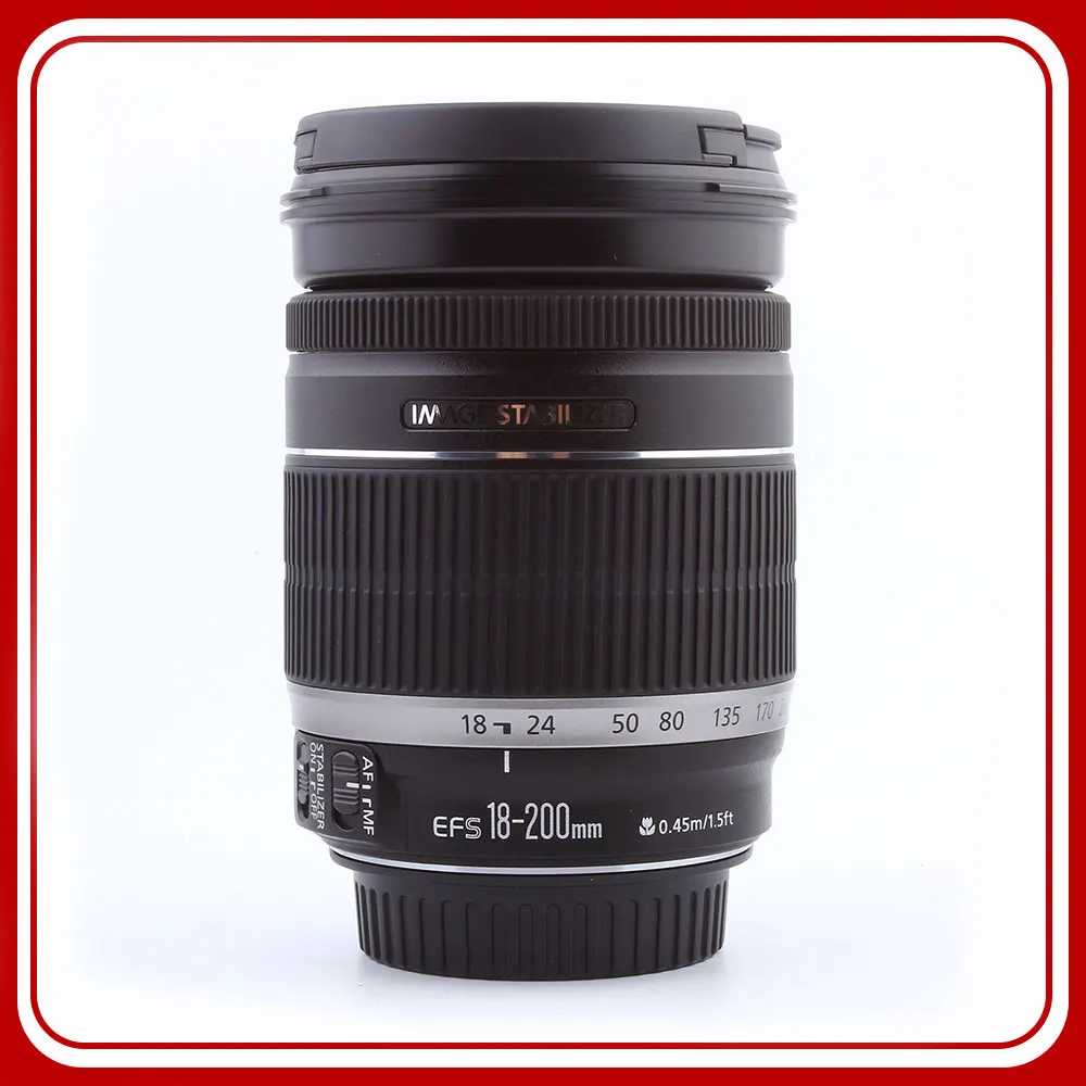 Canon EF-S 18-200mm f / 3.5-5.6 IS Lens