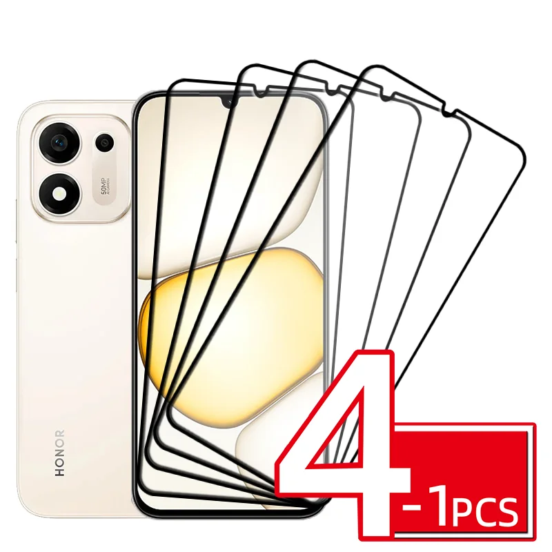 1/2/3/4PCS Für Realme P4X 4G Glas OPPO Realme P4X 4G Gehärtetes Glas Vollständige Abdeckung 9H Schutz 9H Displayschutzfolie Realme P4X 4G