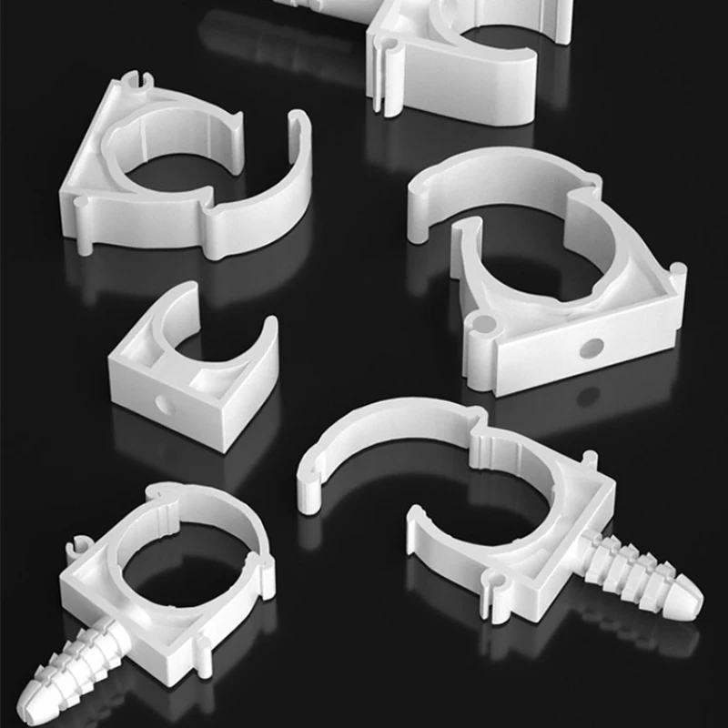 10pcs 20/25/33MM PPR Pipe Clamp Connector Garden Irrigation Aquarium Fish Tank Watering Adapter Holder Fixed Snap Fittings