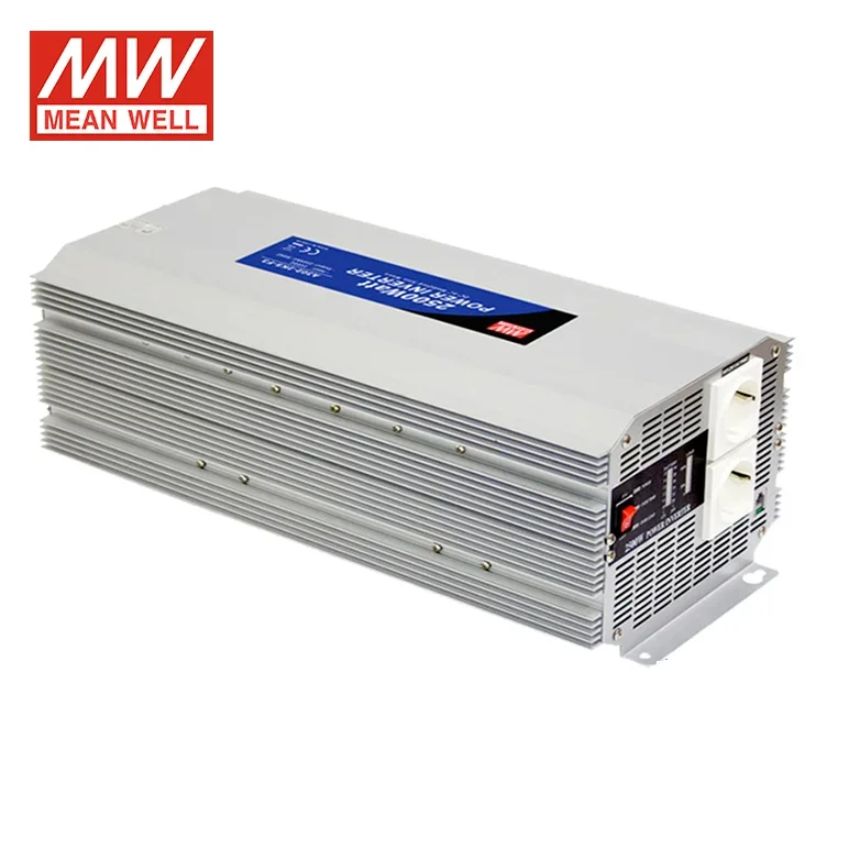 

Taiwan Mingwei Switching Power Supply A301/A302-2K5-B2/F3 Corrected Sine Wave Vehicle Inverter 1700W