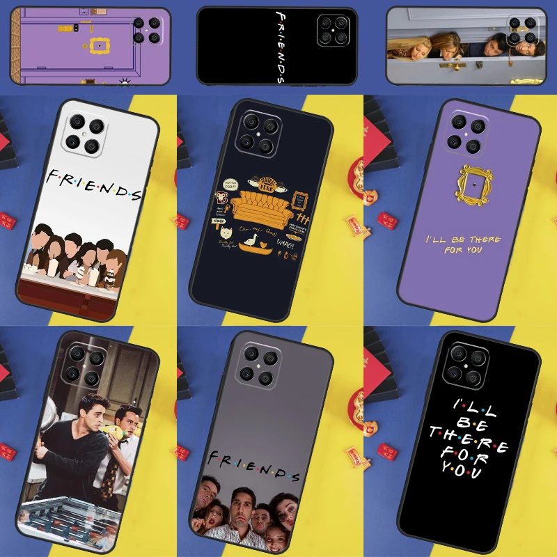 Friends TV Show Case For Huawei P20 P30 P40 Lite P50 Pro Nova 5T P Smart 2021 For Honor X8 X7 X9 50 70