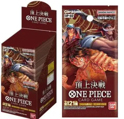 سلسلة بطاقات محيطية من قطعة واحدة 2: حزمة الملحق Top Battle OPC02 متوفرة في المخزون لهدايا ألعاب المجموعة الفورية