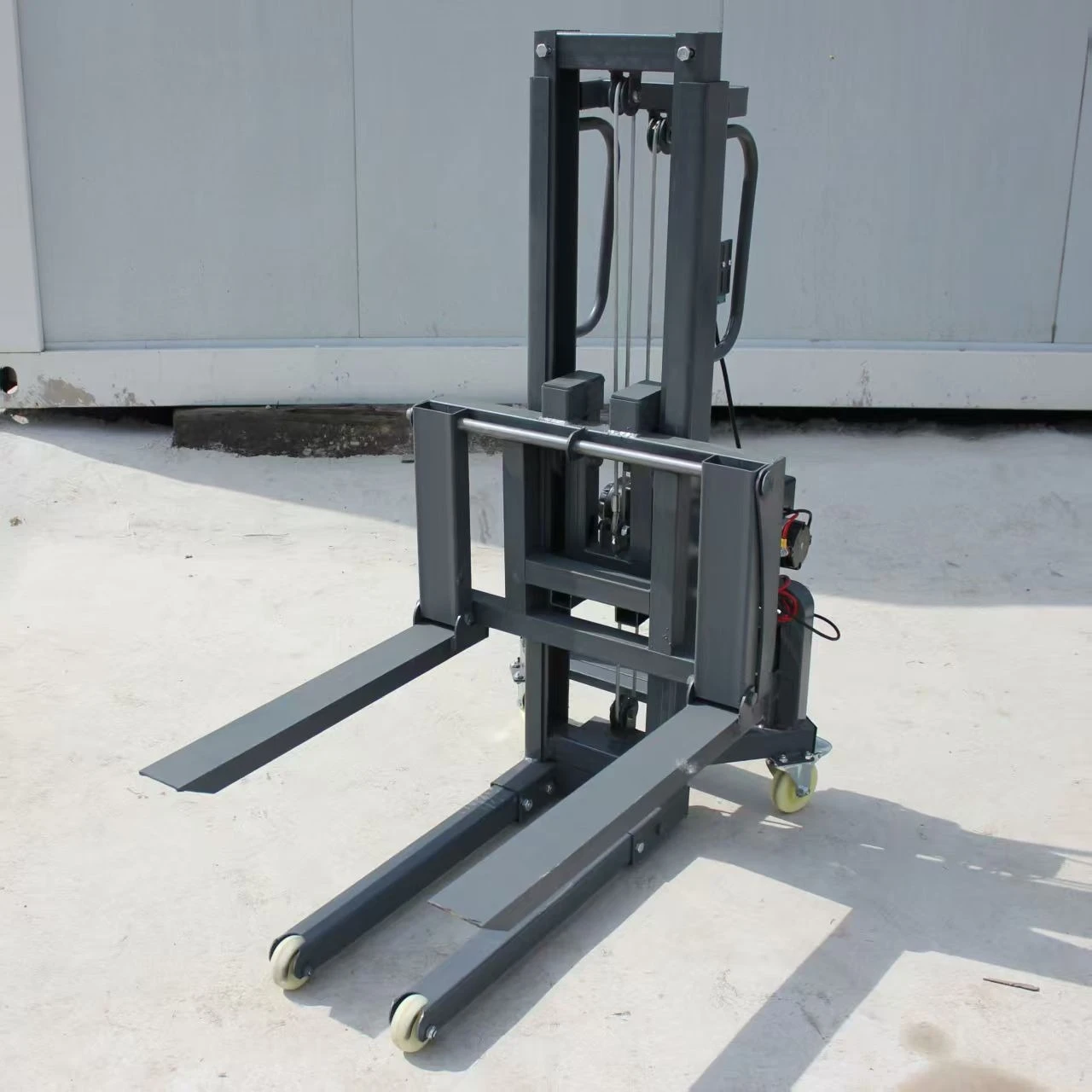 Portable Stacker Handling Forklift Self Loading Forklift Lift Electric Material Handling  Forklift In Stock CE for Warehouse Use