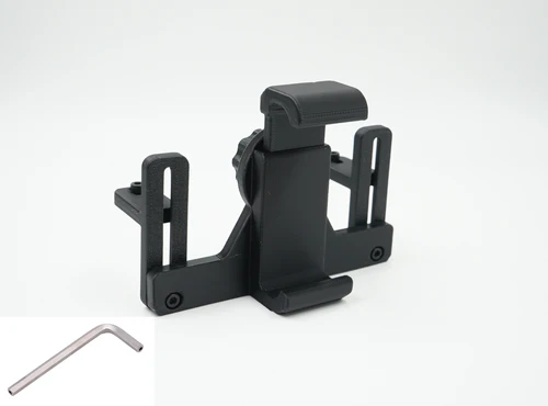 Imagen 2 del producto Soporte de montaje para teléfono ajustable universal SIMPUSH compatible con base FANATEC MOZA R5 R3 R9 R12 - Fácil instalación